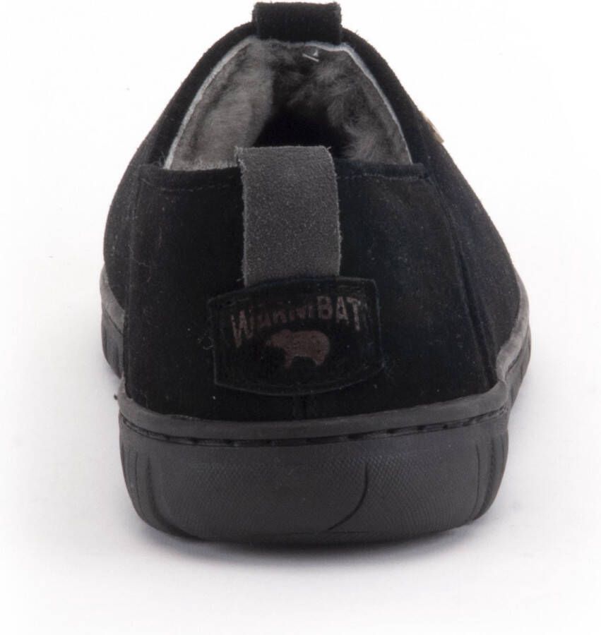 Warmbat Hobart Heren Pantoffels Zwart