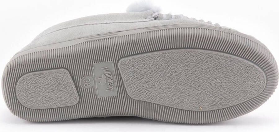 Warmbat Koala Women Suede Ice Blue Grau