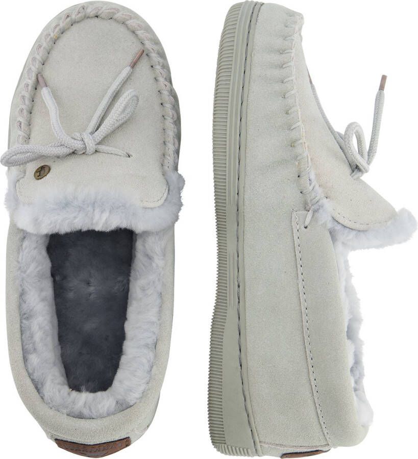 Warmbat Koala Women Suede Ice Blue Grau