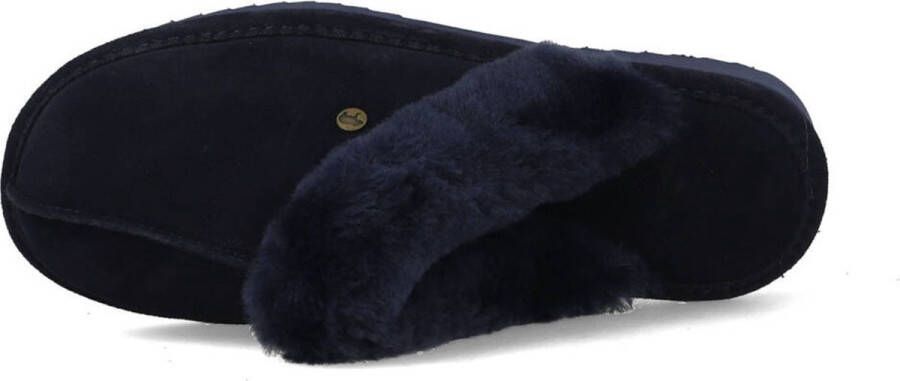 Warmbat Lismore pantoffels blauw