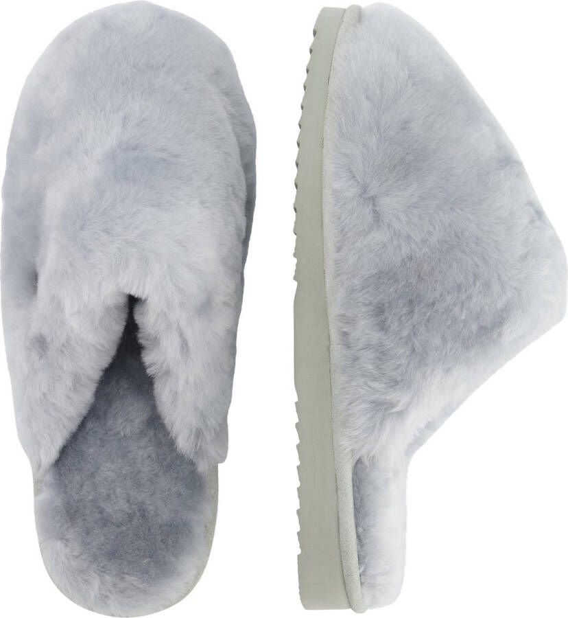 Warmbat Mungo Dames Sloffen Blauw