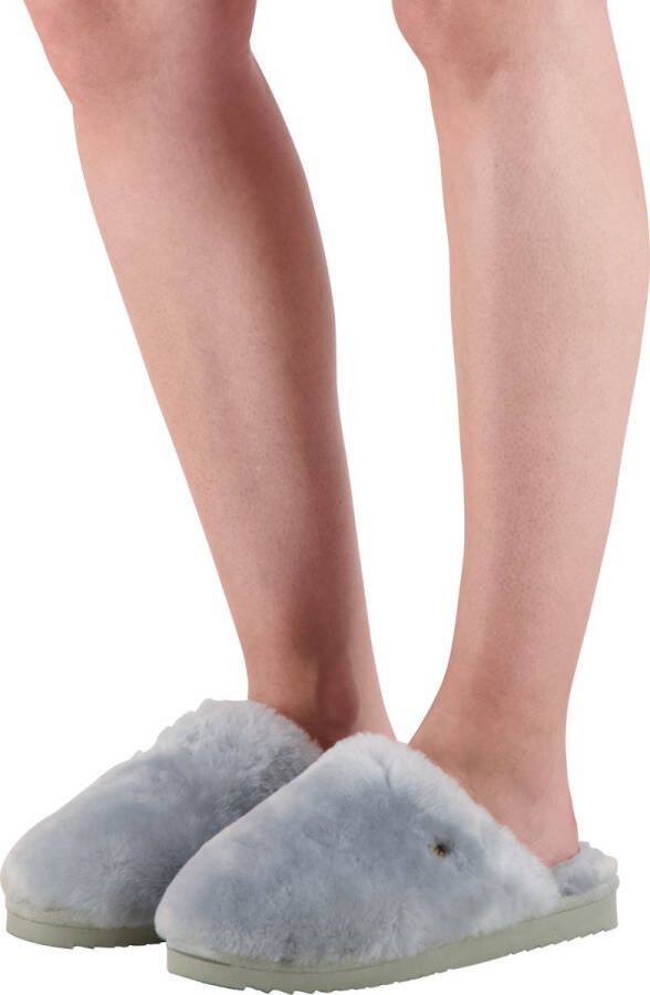 Warmbat Mungo Dames Sloffen Ice Blue