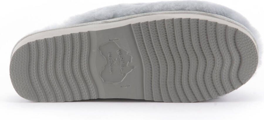 Warmbat Mungo Fur Dames Sloffen Ice blue