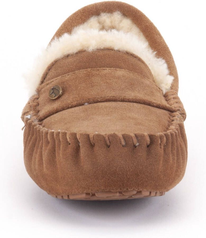 Warmbat Pantoffels Nowra NWR341025 Cognac Bruin - Foto 5