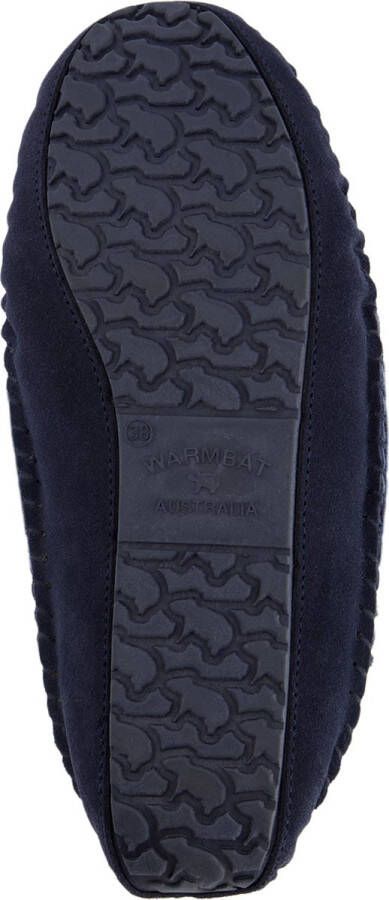 Warmbat Pantoffel Barrine BAR3410 Blauw