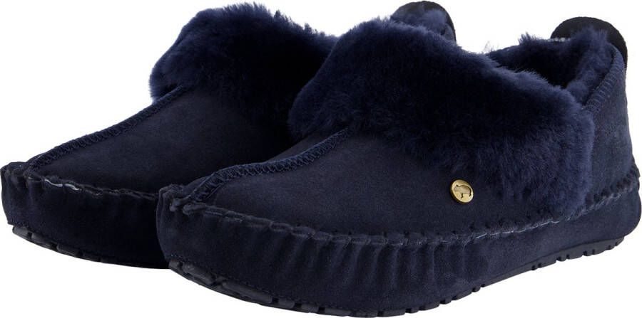 Warmbat Pantoffel Barrine BAR3410 Blauw