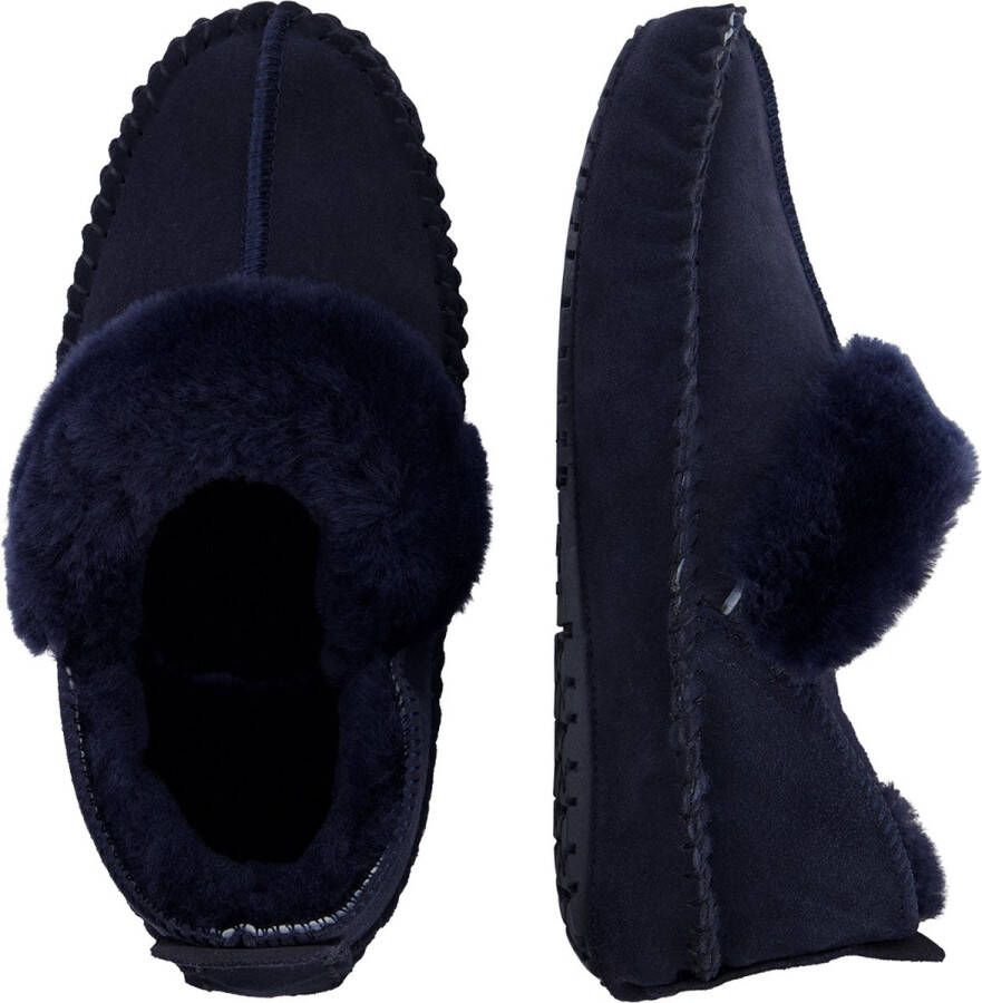 Warmbat Pantoffel Barrine BAR3410 Blauw