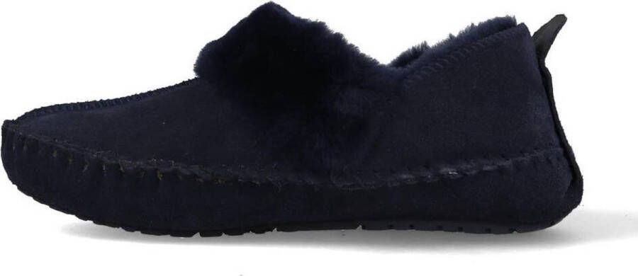Warmbat Pantoffel Barrine BAR3410 Blauw