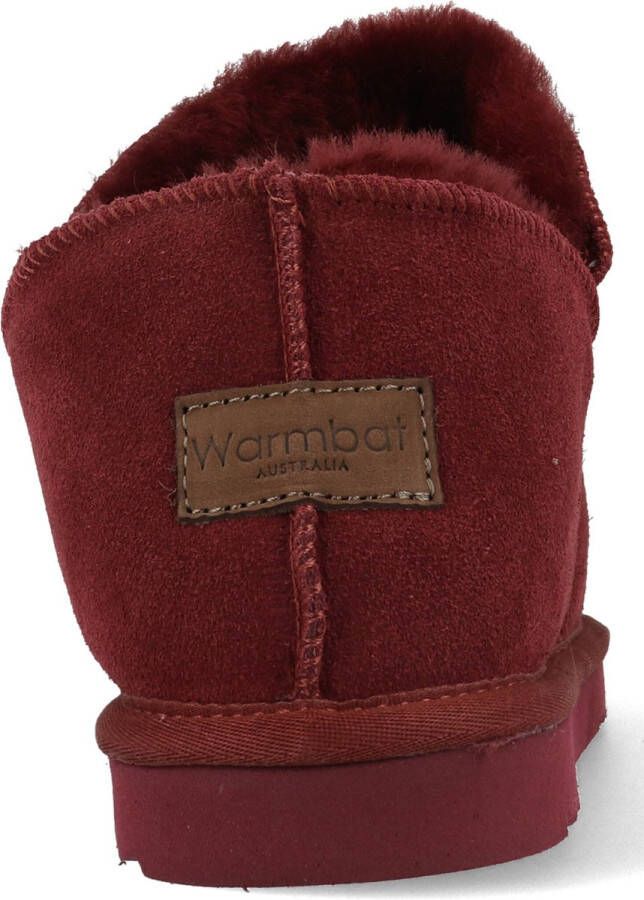 Warmbat Pantoffel Willow WLW3210 Port Bordeaux