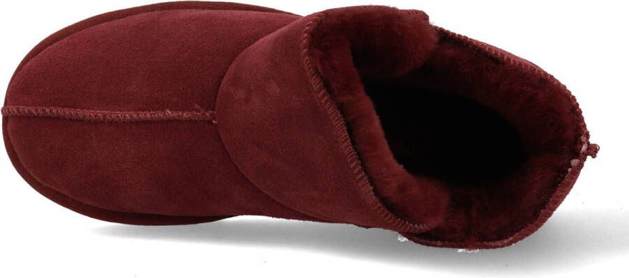 Warmbat Pantoffel Willow WLW3210 Port Bordeaux