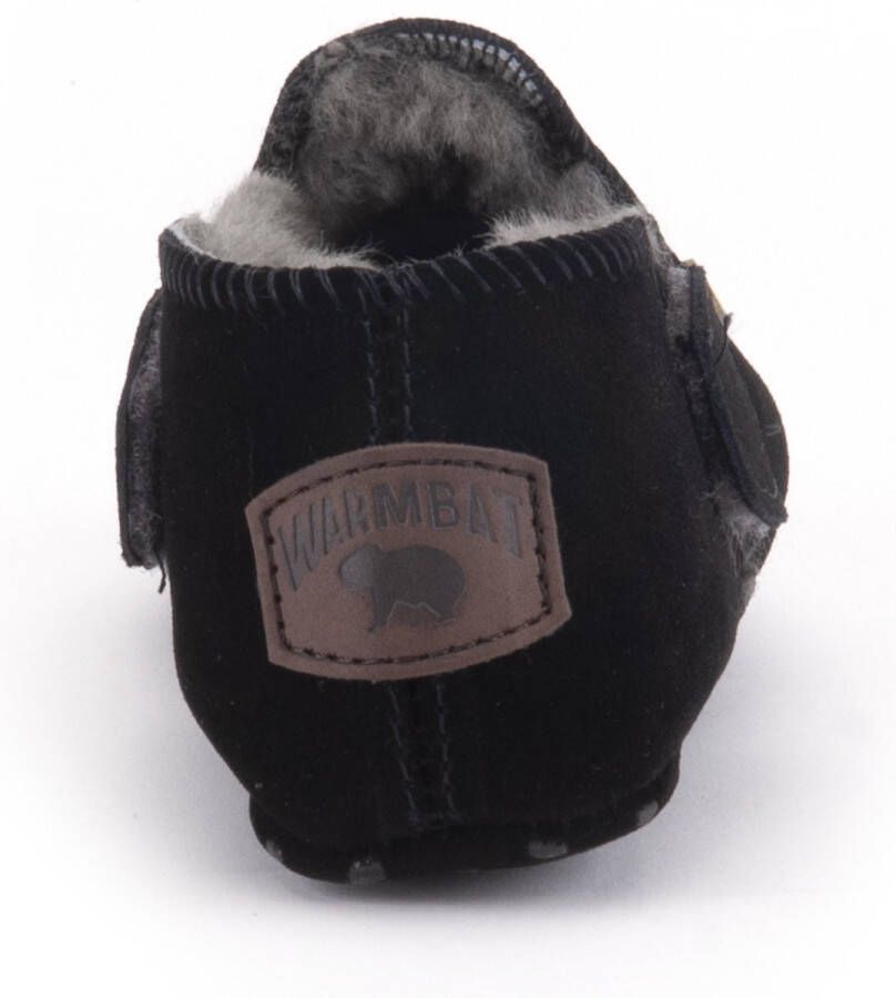 Warmbat Paroo Unisex Sloffen Zwart