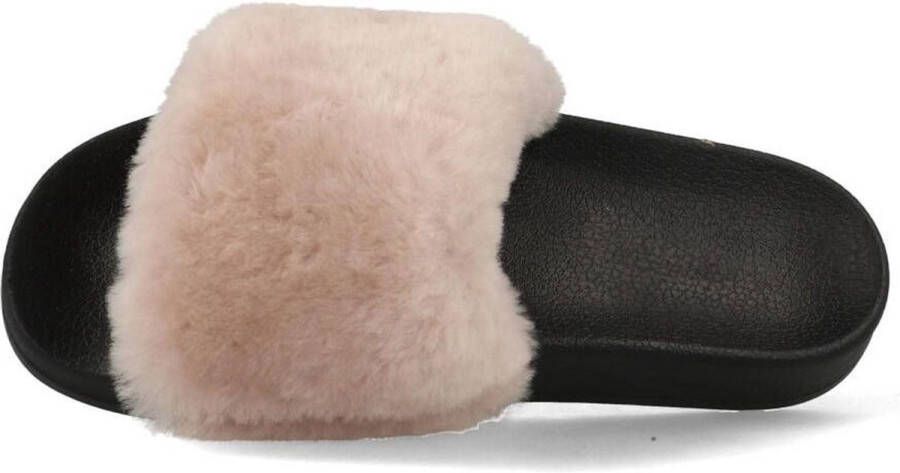 Warmbat Slippers Vrouwen lichtroze zwart