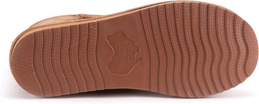 Warmbat Wallaby Kids Suede Boot Cognac