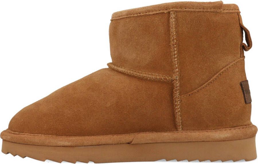 Warmbat Wallaby Suede Boot Dames Laarzen Cognac