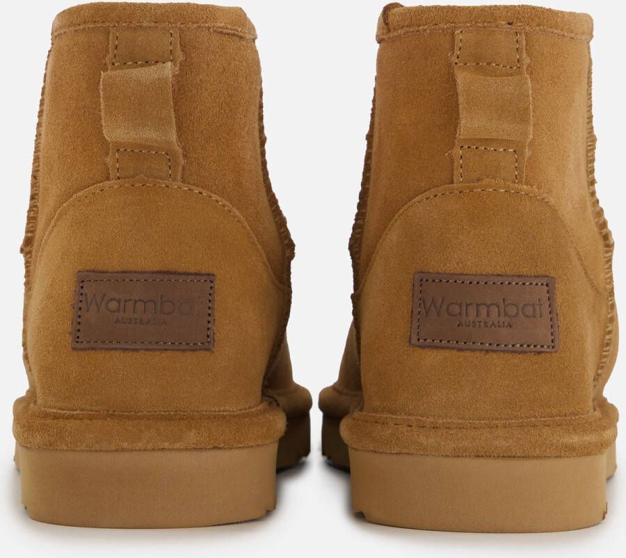 Warmbat Wallaby Suede Boot Heren Laarzen Cognac