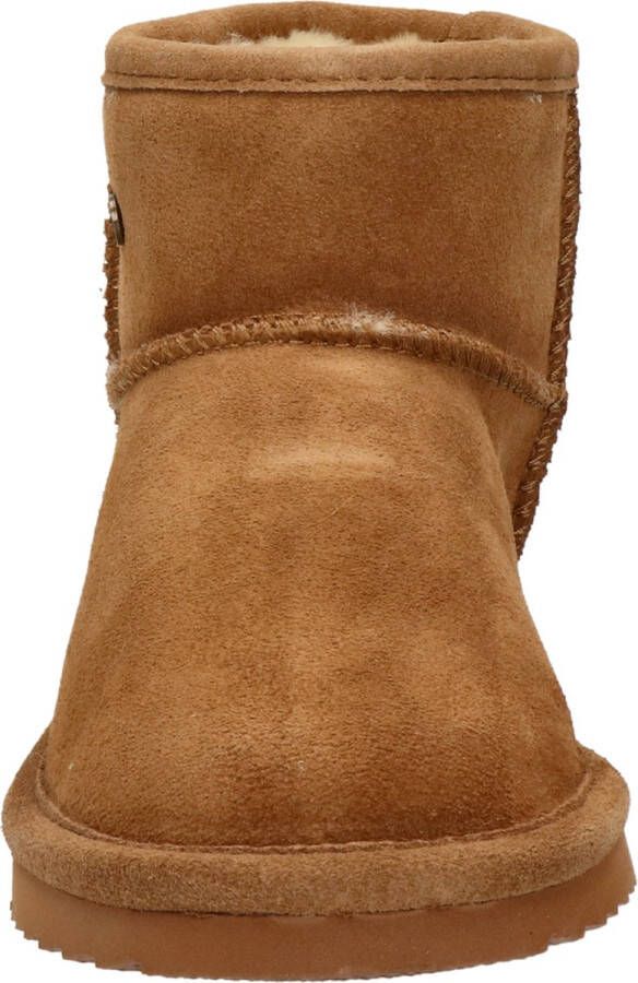 Warmbat Wallaby Women Suede Boot Dames Laarzen Cognac