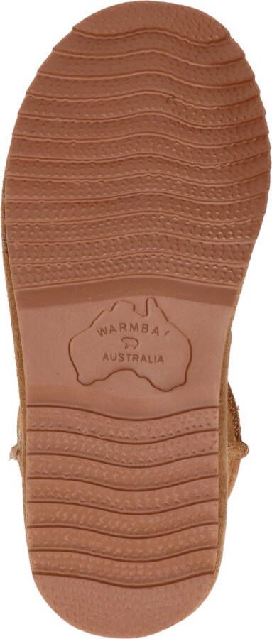 Warmbat Wallaby Women Suede Boot Dames Laarzen Cognac