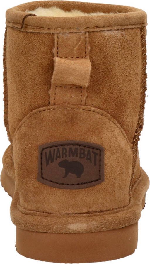 Warmbat Wallaby Women Suede Boot Dames Laarzen Cognac