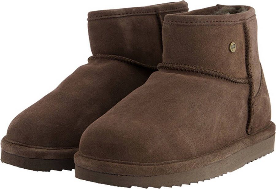 Warmbat Wallaby Women Suede Boot Dames Laarzen Taupe