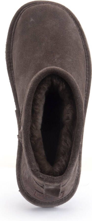 Warmbat Wallaby Women Suede Boot Dames Laarzen Taupe