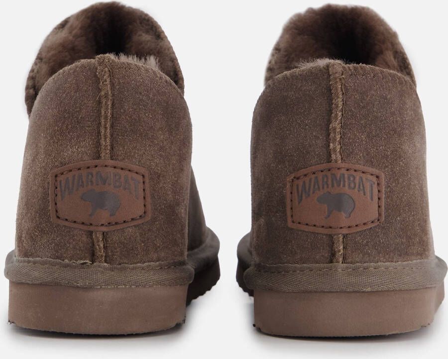 Warmbat Willow Suede Dames Sloffen Pebble