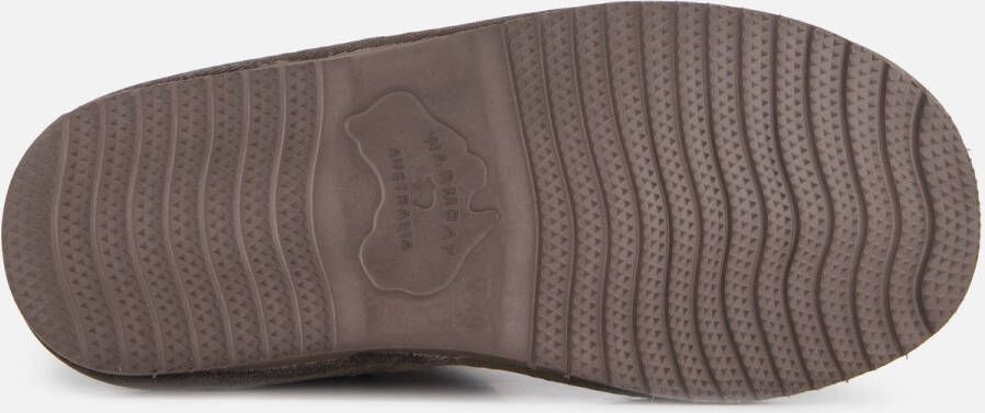 Warmbat Willow Suede Dames Sloffen Pebble
