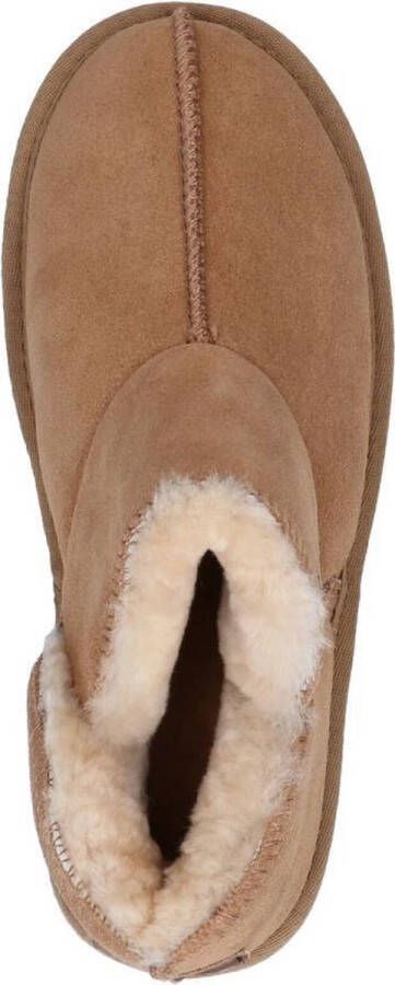 Warmbat Willow Vrouwen Sloffen Cognac