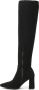 Weloveshoes SmileFavorites® Laarzen met Hak Suedine Zwart - Thumbnail 2