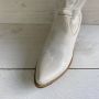 Goedkopeschoenen.com Smile Favorites Dames Cowboylaarzen met Hak Beige Imitatieleer - Thumbnail 6