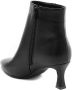 Weloveshoes Cyber Monday Deal Dames Enkellaarzen met Hak Imitatieleer Zwart - Thumbnail 4