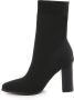 Weloveshoes Smile Favorites Dames Pumps Slingbacks met Hak Zwart Stof - Thumbnail 2