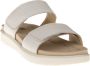 Westland ALBI 03 Volwassenen Dames slippers Wit beige - Thumbnail 5