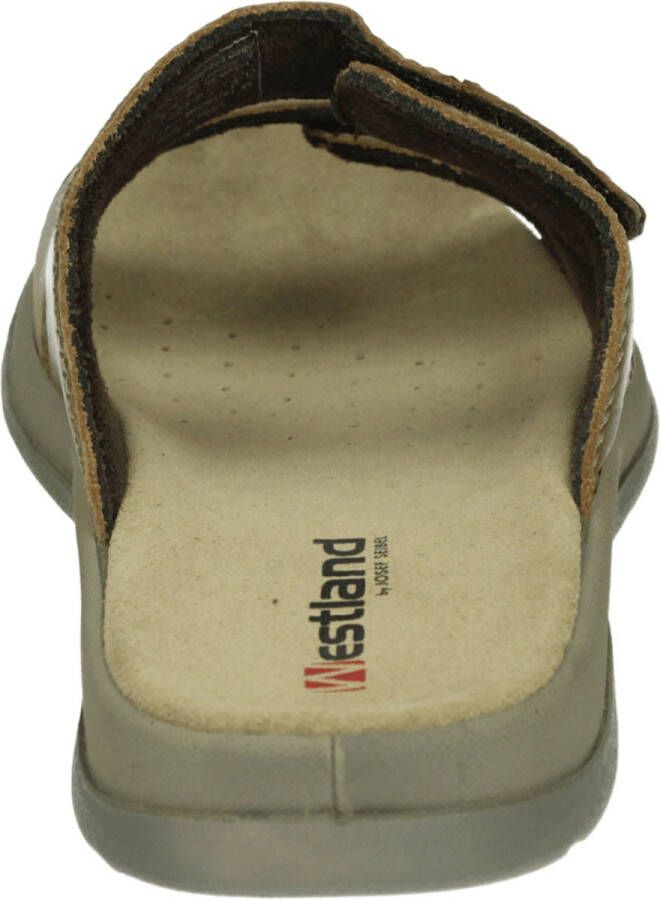 Westland ALSACE 01 Volwassenen Heren slippers Bruin