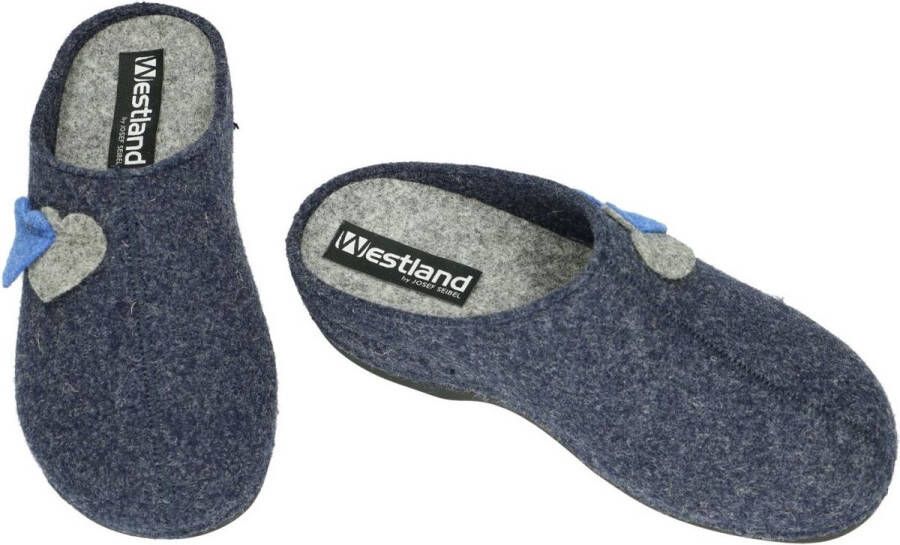 Westland CHOLET 02 Volwassenen Dames pantoffels Blauw