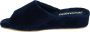 Westland MARSEILLE Volwassenen Dames pantoffels Kleur: Blauw - Thumbnail 8