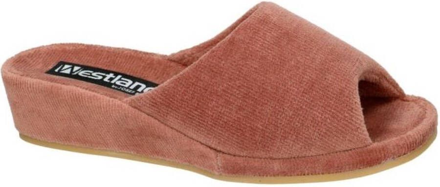Westland -Dames oud roze slippers & muiltjes