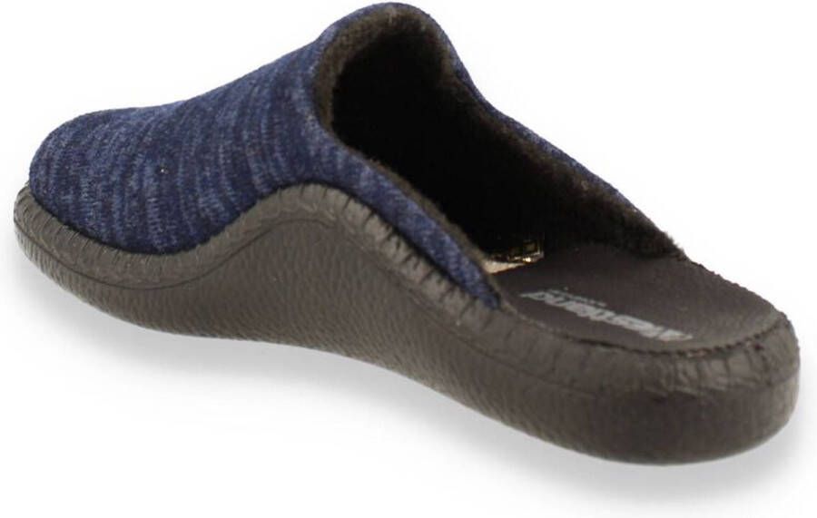 Westland Dames Pantoffel Muil Monaco 15449-500 Blauw