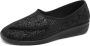 Westland Dames Pantoffel Nice 104 28904-100 Zwart - Thumbnail 14