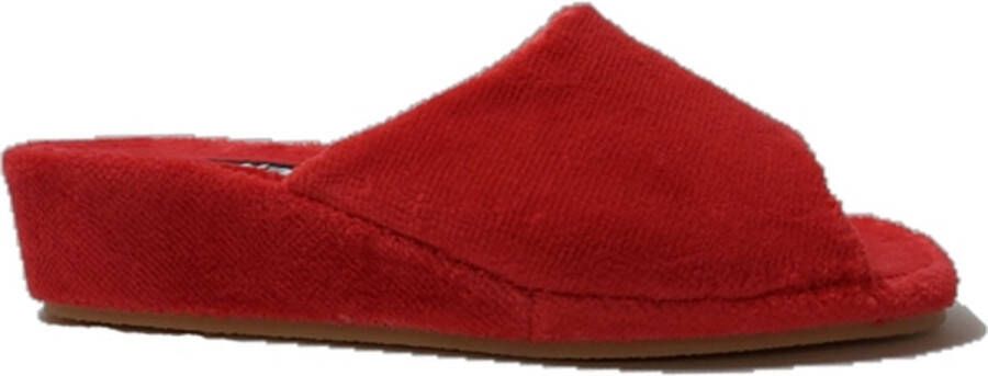 Westland -Dames rood slippers & muiltjes