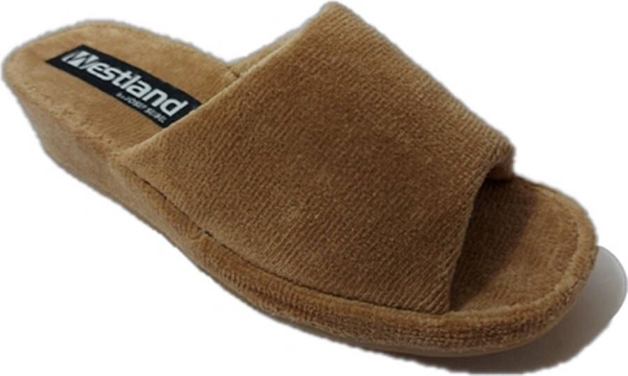 Westland -Dames taupe slipper muiltje