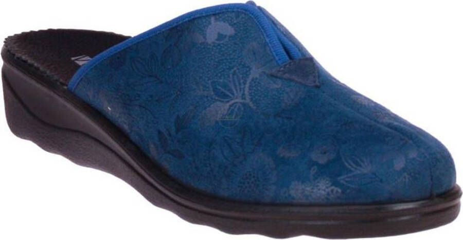 Westland -Dames turquoise pantoffels