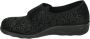 Westland by Romika Pantoffel Gesloten Dames Extra Comfortabel Extra Breedte Zwart - Thumbnail 8