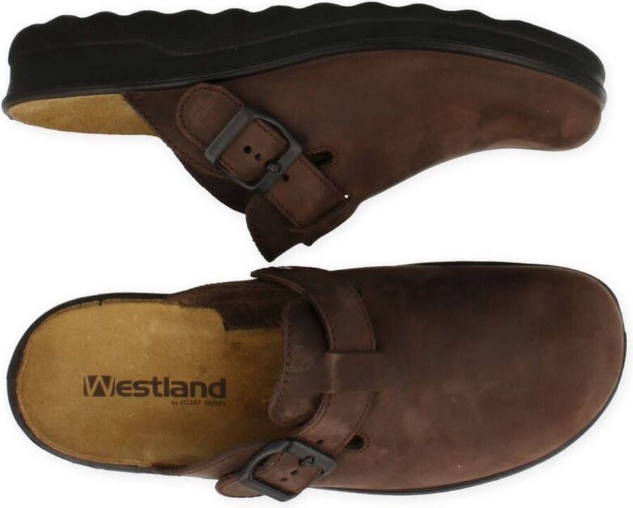Westland Josef Seibel Heren bruin pantoffels & slippers - Foto 9