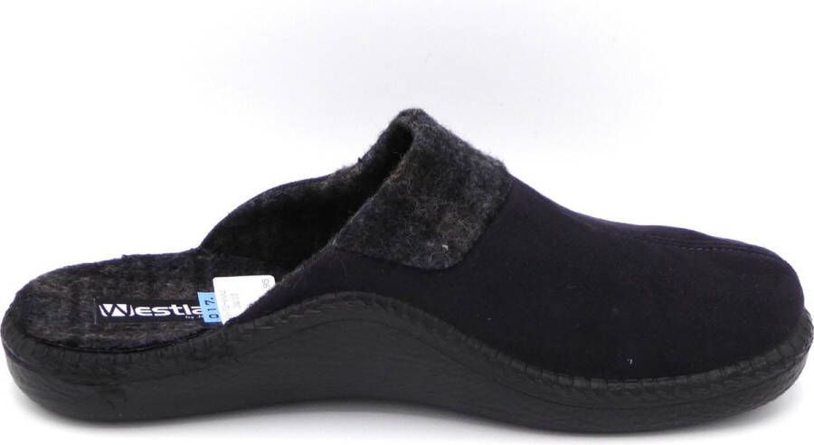 Westland Heren Pantoffelmuil Monaco 250 20650-506 Donkerblauw Combi