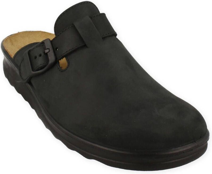 Westland -Heren zwart pantoffels & slippers