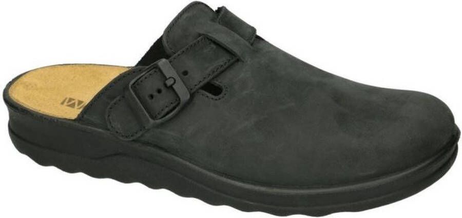 Westland -Heren zwart pantoffels & slippers