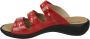 WESTLAND BY ROMIKA Westland Romika IBIZA 66 Volwassenen Dames slippersMoederdag Kleur Rood - Thumbnail 4