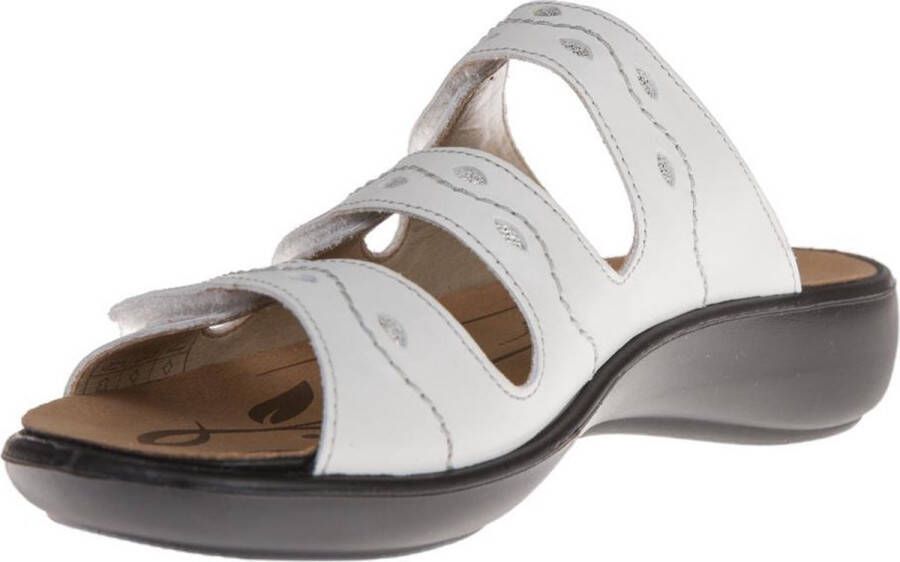 Westland IBIZA 66 Volwassenen Dames slippers Wit beige