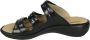 Westland IBIZA~66~~~~~~~~~~~~~~~~~~~~~~ Dames slippers Zwart - Thumbnail 10