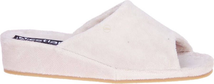 Westland Josef Seibel MARSEILLE Dames pantoffels Wit beige